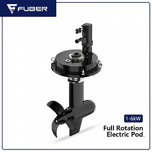 [Hot Item] 1-6kw 360° Rotation Pod Drive Motor Epropulsion Outboards for Electric Kayak Motor Kit