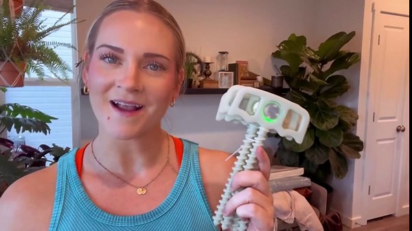 Tent Stakes (4 Pack) | Ground Anchor Screw in 7.55 inch | Tent Pegs with RGB Flashing Night Lights & Glow in The Dark | Spiral Ground Stakes for Camping, Canopy, Inflatable Decor and More