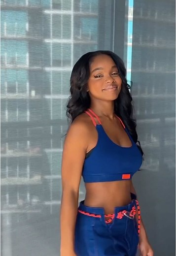 Marsai Martin Beach Workout Routine