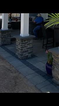 How To Grout Stone With a Bag