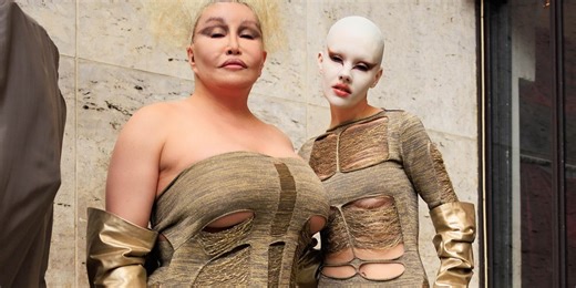 Rick Owens SS25 Fashions the Creatures of Hollywood Boulevard