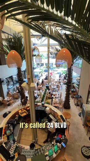 Jessica on Instagram: "Bangkok’s new “It spot” is here 💫 📍24 BLVD, Sukhumvit 24 — stylish, vibey, unmissable. #24blvd #BangkokHotspot #SukhumvitStyle #cafevibesbkk"