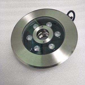 IP68 36W Stainless Steel DMX RGB Nozzle Ring LED Underwater Fountain Light