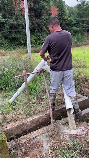 Lever Principle Drainage Tool, Highly Efficient Drainage