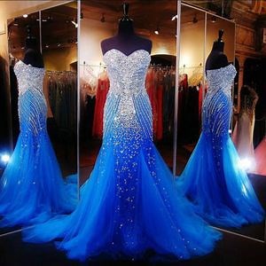 [Hot Item] Crystals Wedding Prom Gowns Real Photo Formal Evening Dresses Z5070