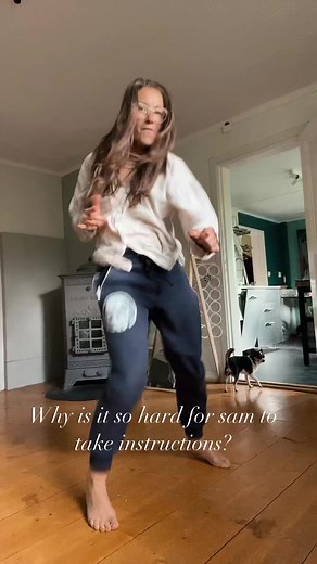 Why is it so hard for sam to take instructions? #adhd #artist #sweden | Ina Beckman