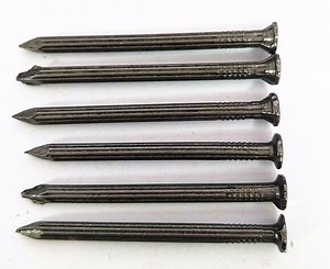 [Hot Item] Polished Fluted Shank Concrete Nails 2"X3.8mm 44lb Box
