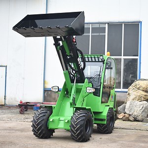 [Hot Item] CE EPA 1.5ton Farm Garden Front End Shovel Bucket Small Mini Articulated Telescopic Wheel Loader for Sale