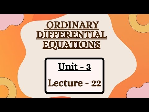 ODE | Unit- 3 | Lec:22 | Exponential Growth (Part-2) & Logistic Equation | Sem 2 | DU