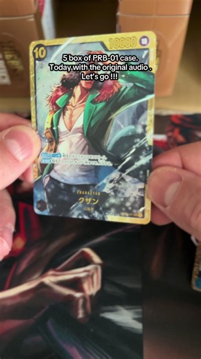 Unboxing PRB-01: One Piece Card Booster Boxes