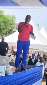 #NKONKONSALIVE: Master of ceremony @citizenattoh on stage at McDan Foundation Widows support program at Mantse Agbonaa in Jamestown. The McDan Foundation is feeding and donating several items to about 7000 widows. Cc: @drdanielmckorley @mcdan_group_ @wearemcdangroup | Nkonkonsa
