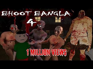 BHOOT BANGLA 4 THE KING OF GHOST || HORROR STORIES (ANIMATED IN HINDI) MAKE JOKE HORROR