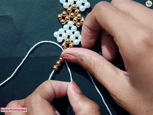 55K views · 996 reactions | How to make Heart 懶 Shape Bracelet Tutorial | Wedding Decoration Ideas | Facebook