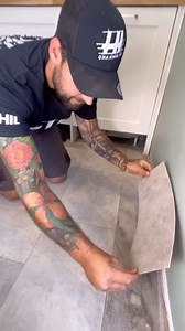 How To Cut LVT (Amtico) Flooring #howto #flooring #lvt #amtico #homeimprovement #reels | The Home Improvements Channel Uk