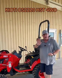 2023 KIOTI CS20 Series CS2220 HST 4WD Tractor w/Front Loader! . . ....