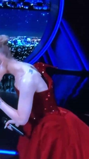 ariana grande red shoe