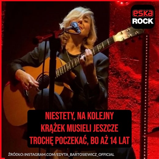 4.9K views | Edyta Bartosiewicz po latach wyznała, dlaczego zniknęła | EskaROCK | Facebook