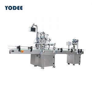 [Hot Item] Automatic Filler Shampoo / Liquid Soap / Cream / Sanitizer Gel / Detergent / Conditioner / Fabric Softener Filling and Capping Labeling Machine