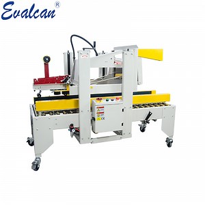 [Hot Item] Semi Automatic Case Top Bottom Carton Tape Sealer Box Taping Sealing Machine