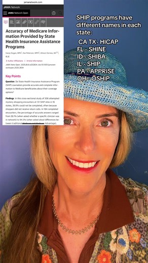 Free Medicare help from volunteers is available in all states under different names. Search for the SHIP program in your state or avoid them and let us help you www.TheMedicareFamily.com Click here for my FREE cheat sheet, workshop, and more! linktr.ee/medicaremama | The Medicare Family