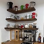 Amazon.com: LEOPO Black 24 Pack-8 inch Floating Shelf Bracket, Concealed Shelf Support,Hidden Brackets for Floating Wood Shelves : Tools & Home Improvement