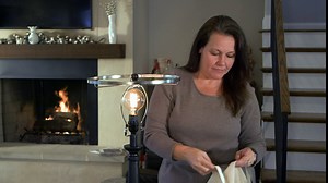 Bande Natural Lamp Shade Set, Drum Lamp Shades, Fabric Lamp Shades for Table Lamps and Bedside Lamps, 16”