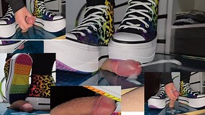 Marys new heavy Converse Chucks Plateau - Hard C*** trample and Cumplosion | Clips4sale