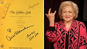 Betty White auction to include 1,500  items including 'Golden Girls' scripts, jewelry