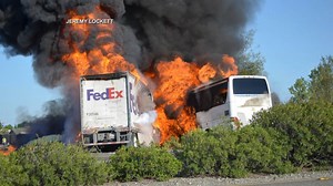 Students Among the Victims in Deadly California Bus Crash