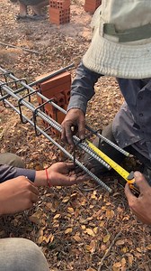 Binding of steel skeletons, concrete beam construction process | Creative Handmades Ideas Diy