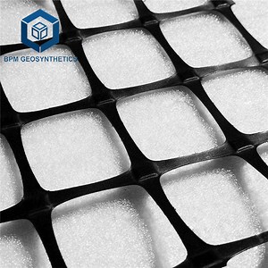 [Hot Item] Biaxial Geogrid Retaining Wall Reinforcement Grid for Roads Construction in England