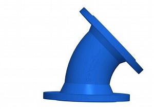 [Hot Item] Reliable 45° Double Flanged Elbow for Seamless Connections