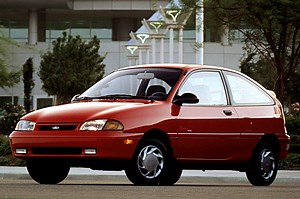 1995 Ford Aspire Press Photo - USA