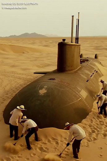 Oamenii de știință au descoperit un submarin vechi chiar în mijlocul deșertului: toți au rămas înmărmuriți când au văzut ce era în interior... 😱 Nimeni nu se aștepta să vadă așa ceva în deșert. Cercetătorii au dat peste un obiect care, teoretic, nu ar fi trebuit să fie acolo. Totul a început după o furtună de nisip puternică, în februarie 2024. Sateliții arabi, care făceau monitorizarea de rutină, au observat pe imagini o umbră verticală ciudată. La început s-a crezut că e vorba de resturile un