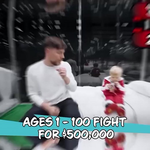 MrBeast Challenge: Ages 1-100 Win $500,000 (Part 1)