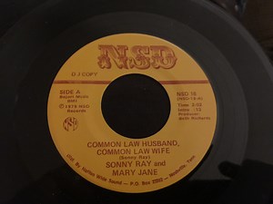 Sonny Ray And Mary Jane - Common Law Husband,  Common Law Wife