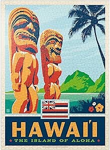 MyPuzzle Hawai'i: The Island of Aloha - Premium 1000 Piece Jigsaw Puzzle for Adults