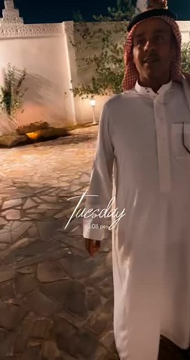 Traditional Thobe Clothing in a Residential Setting