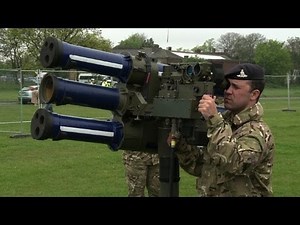 Britain shows off fire power ahead of Olympic Games