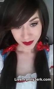 Hot Trap Shemale Paige James Jerks Off With A Big Cumshot | aShemaleTube