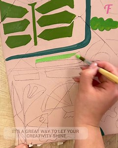 40K views · 30 reactions | Breathing new life into a cracked tile with floral painting | Fabiosa Digest | Facebook