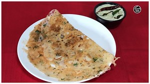 Guide to making South Indian Rava Dosa or semolina crepe