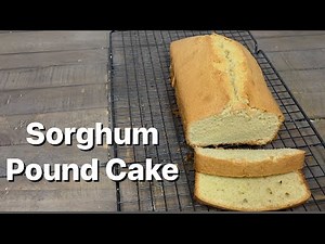 Sorghum Pound Cake