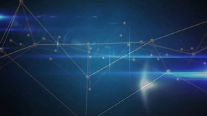 「中央のノードは、ノードをリンクするラインを生成し、ネットワークの成長をアニメーション化する格子点滅パルスリング。テクノロジー, コネクティビティ， デジタル， サイバースペース， イノベーション， データ，回路」の動画素材（ロイヤリティフリー）3852229395 | Shutterstock