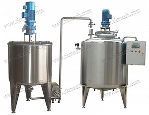 [Hot Item] 500L Mixing Tank 40~200rpm Variable Speed Mixing Tank for Syrup