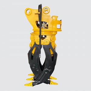 [Hot Item] Hot Sale Mini Excavator Log Rotating Grapple with CE Certification
