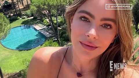 Sofia Vergara Poses Topless in Sultry Beach Photo