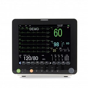[Hot Item] Portable Multi Parameter Clinic ECG Monitoring Patient Vital Sign Monitor Device Bedside Monitor Machine Good Price for Hospital Lab