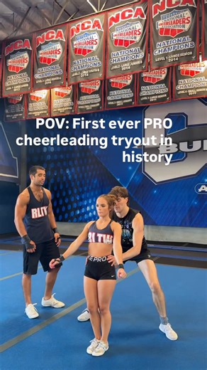 NBA, NFL, MLB, and now there’s a PRO cheerleading league for the first time in history 💪🏽 #sport #sports #cheer #cheerleading #nba #nfl #mlb | Dillon Brandt