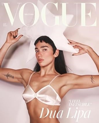 Amazon.com: British Vogue Magazine July 2025 : Dua Lipa: Vogue Magazine UK: Libros